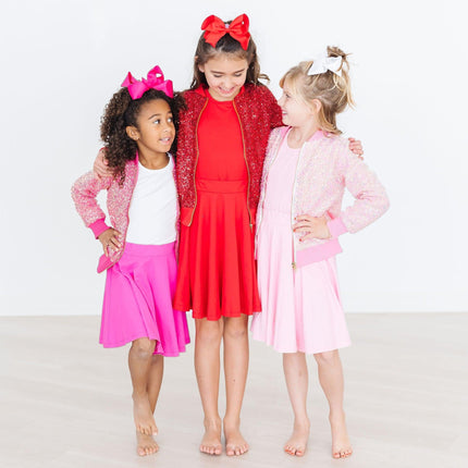 Hot Pink Twirl Skort - Dashing Nova