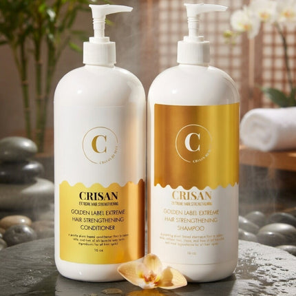 Sulfate-Free Shampoo & Conditioner for Hair Growth & Strength | CRISAN