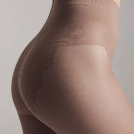 Conte Bikini Soft 40 Den - Classic Women's Tights with a Laced Panties (8S-47SP)