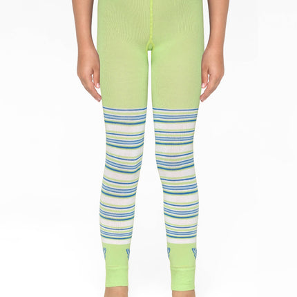 Conte Viva #6С-14СП(006) - Kids Cotton Classic Striped Leggings for Girls