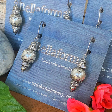VINTAGE LACE EARRINGS