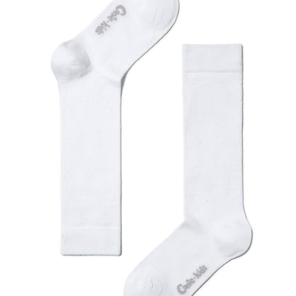 Conte-Kids Tip-Top #7С-21СП(003) - Classic Cotton Knee-Highs Socks For Girls