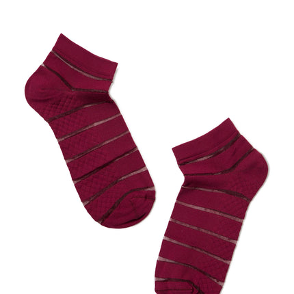 Conte Fantasy #17S-56SP - 1 pair Cropped Polyamide Women's Socks