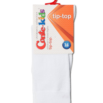 Conte-Kids Tip-Top #7С-21СП(002) - Classic Cotton Knee-Highs Socks For Girls