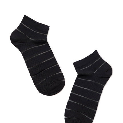 Conte Fantasy #17S-56SP - 1 pair Cropped Polyamide Women's Socks