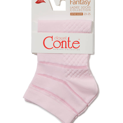 Conte Fantasy #17S-56SP - 1 pair Cropped Polyamide Women's Socks