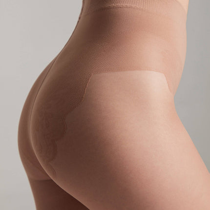 Conte Bikini Soft 40 Den - Classic Women's Tights with a Laced Panties (8S-47SP)