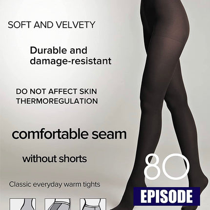 Conte Episode 80 Den - Microfibra Opaque Women's Tights (8С-40СП)