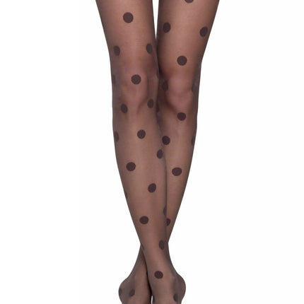 Conte Rondo 20 Den - Fantasy Women's Tights with Large Polka Dots (19С-104СП)