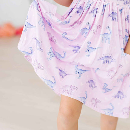 Jurassic Joy S/S Pocket Twirl Dress