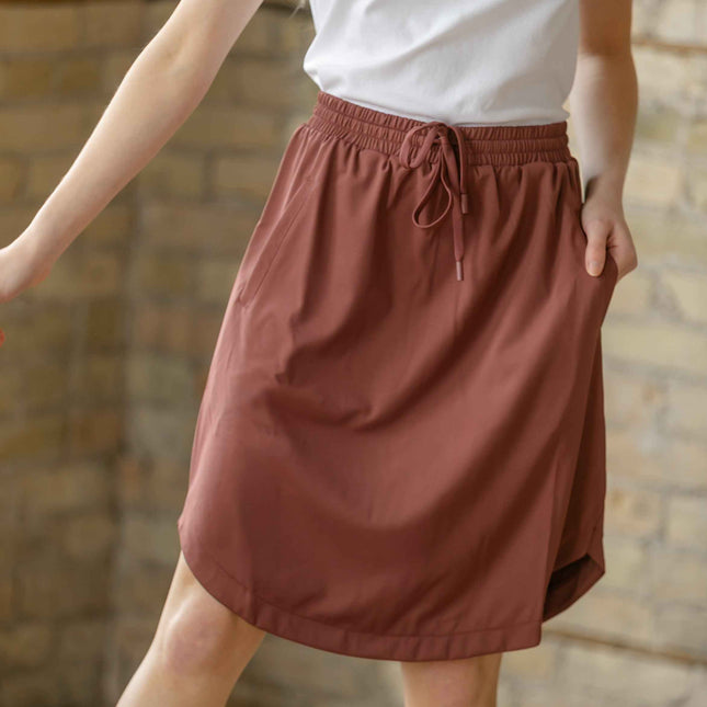 Kenedi Mulberry Athletic Sport Skirt