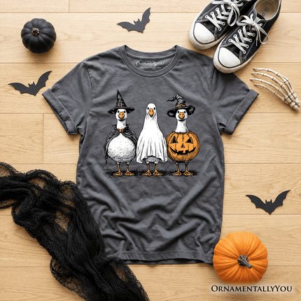 Kids Haunting Honkers Goose T-Shirt, Funny Halloween Costumes Tee for Youth