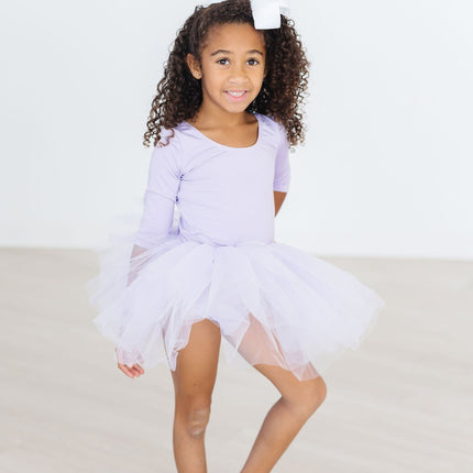 Lavender 3/4 Tutu Leotard - Dashing Nova