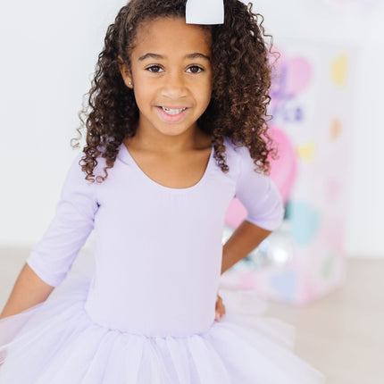Lavender 3/4 Tutu Leotard - Dashing Nova