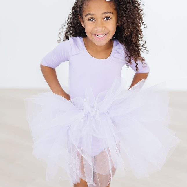 Lavender 3/4 Tutu Leotard - Dashing Nova