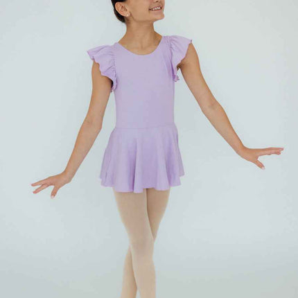 Lavender S/S Twirl Leotard