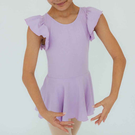 Lavender S/S Twirl Leotard
