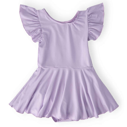 Lavender S/S Twirl Leotard