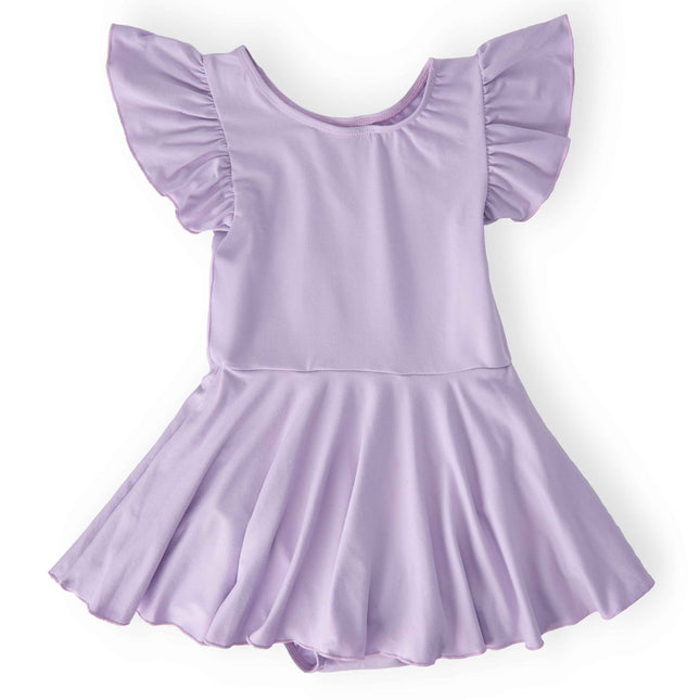 Lavender S/S Twirl Leotard