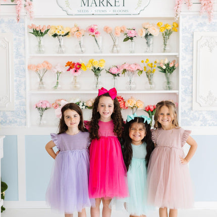 Lavender Shimmer Tutu Dress - Dashing Nova