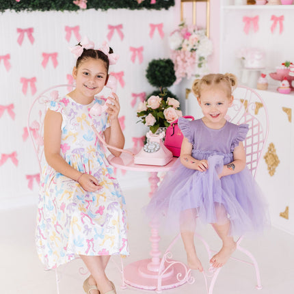 Lavender Shimmer Tutu Dress - Dashing Nova