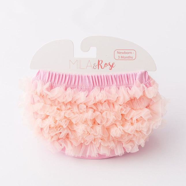 Light Pink Ruffle Bum Bloomer - Dashing Nova