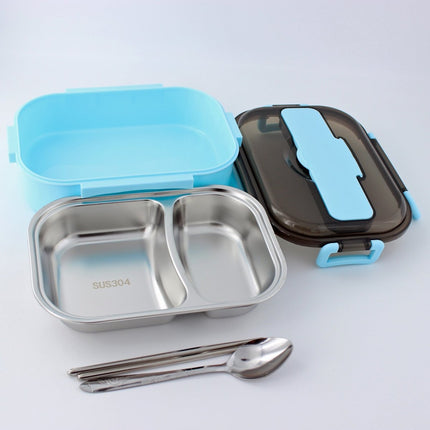 Bento Lunch Box – Includes Thermos Bag, Spoon &  Chopsticks