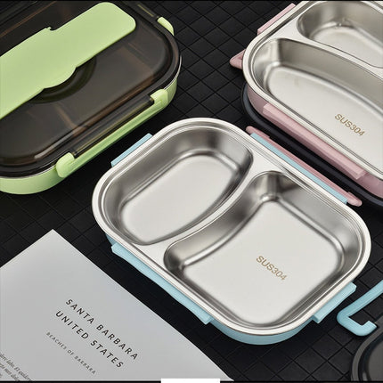 Bento Lunch Box – Includes Thermos Bag, Spoon &  Chopsticks