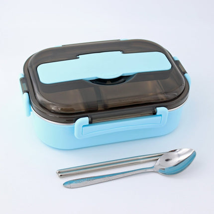 Bento Lunch Box – Includes Thermos Bag, Spoon &  Chopsticks