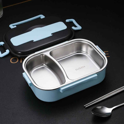 Bento Lunch Box – Includes Thermos Bag, Spoon &  Chopsticks