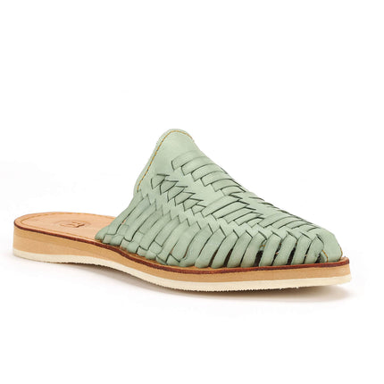 Marbella Huarache Slip-On Teal