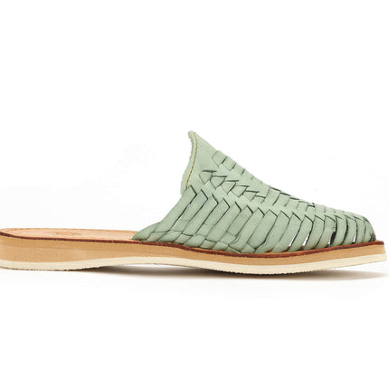 Marbella Huarache Slip-On Teal