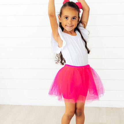 Hot Pink Tutu Shorts