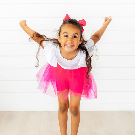 Hot Pink Tutu Shorts