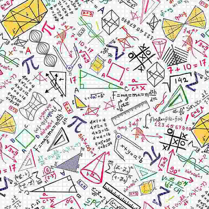 Math Rules Bow Top - 4X only, 1 left!