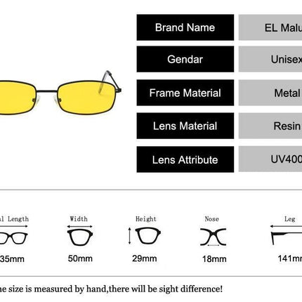 Metal Frame New Square Shape Sunglasses For Women & Men New  Decent & Elegant Lens Mirror New Popular Shades For Ladies Sun Glasses