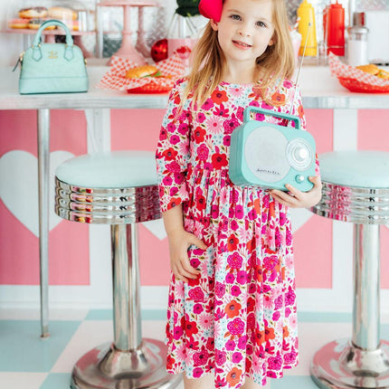 Secret Garden 3/4 Pocket Twirl Dress