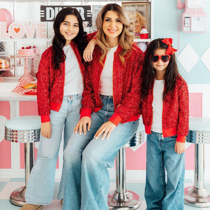 Red Sequin Jacket