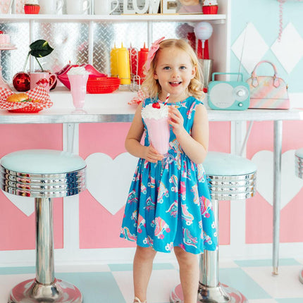 Let the Good Times Roll Tank Twirl Dress