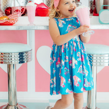 Let the Good Times Roll Tank Twirl Dress