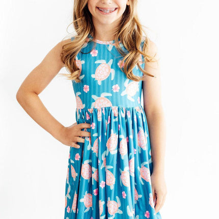 Turtley Adorable Tank Twirl Dress