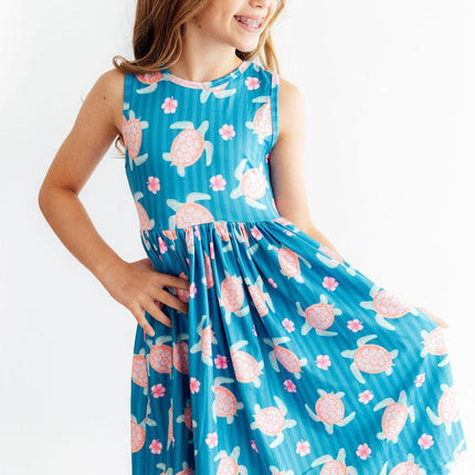 Turtley Adorable Tank Twirl Dress