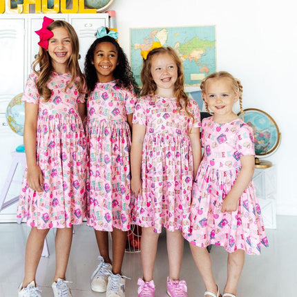 Pre-K S/S Pocket Twirl Dress