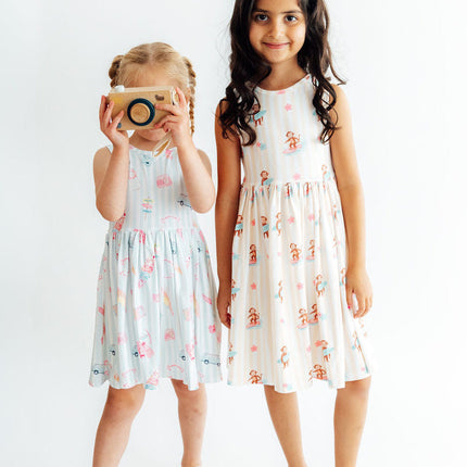 Malibu Girl Tank Twirl Dress