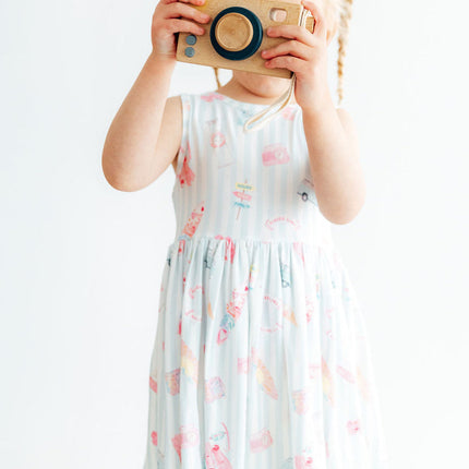 Malibu Girl Tank Twirl Dress