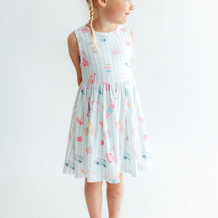 Malibu Girl Tank Twirl Dress