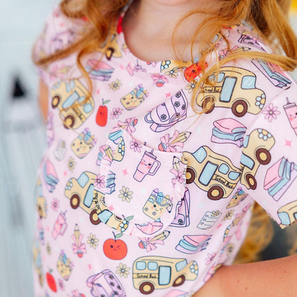 Playground Princess S/S Ruffle Pocket Tee