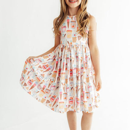 What's the Scoop Tank Twirl Dress