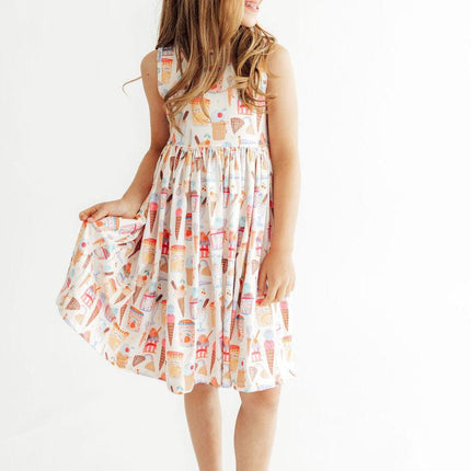 What's the Scoop Tank Twirl Dress