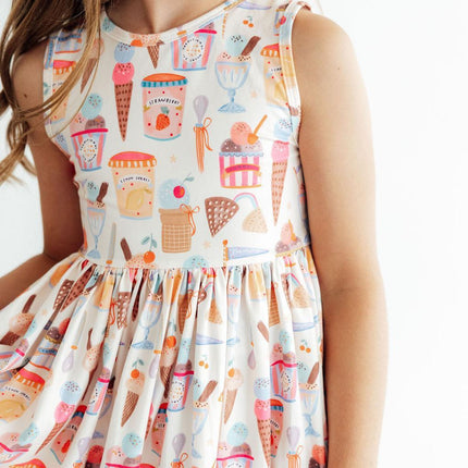 What's the Scoop Tank Twirl Dress